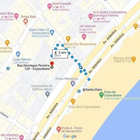 M30 - Flat A 3 Minutos Da Praia De Copacabana Rio de Janeiro Luaran gambar